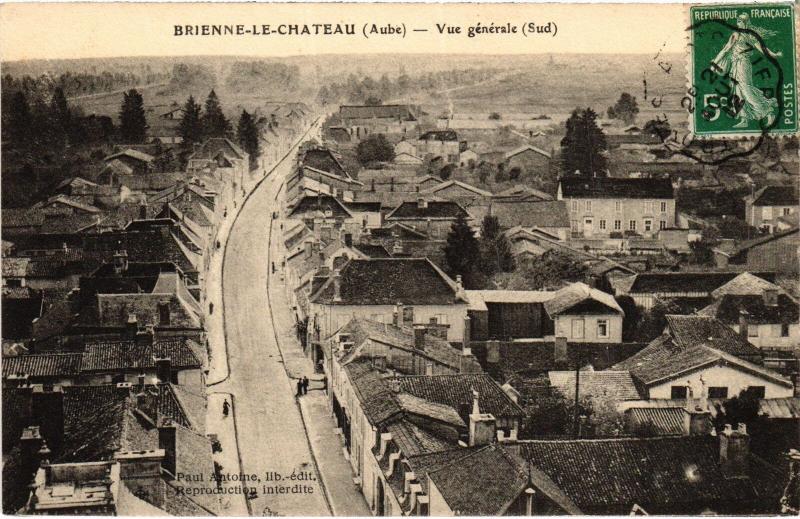 Carte postale ancienne Brienne vue ge
