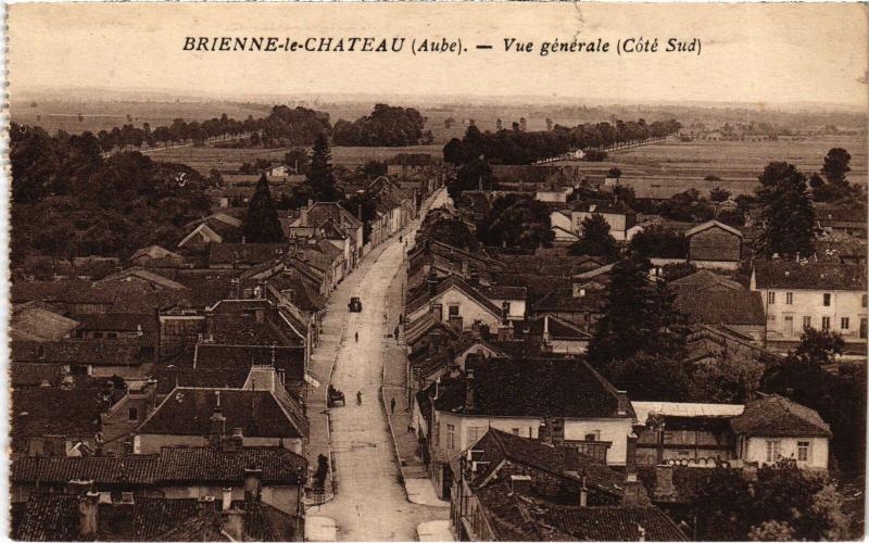 Carte postale ancienne Brienne vue generale