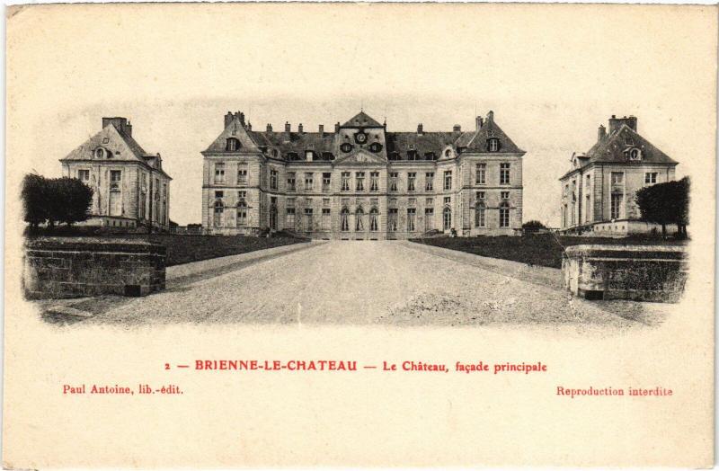 Carte postale ancienne Brienne le Chateau