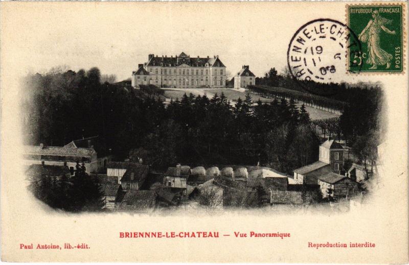 Carte postale ancienne Brienne vue panoramique