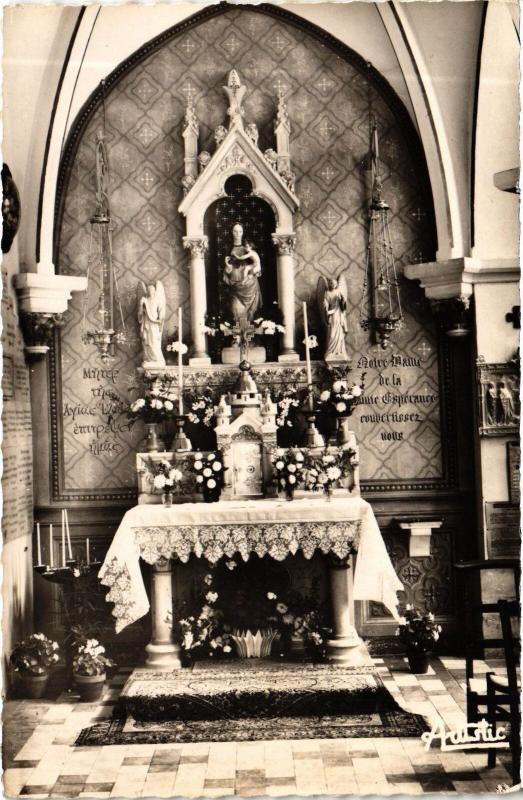 Carte postale ancienne Mesnil Saint-Loup Autel de la Sainte-Esperance à Mesnil-Saint-Loup