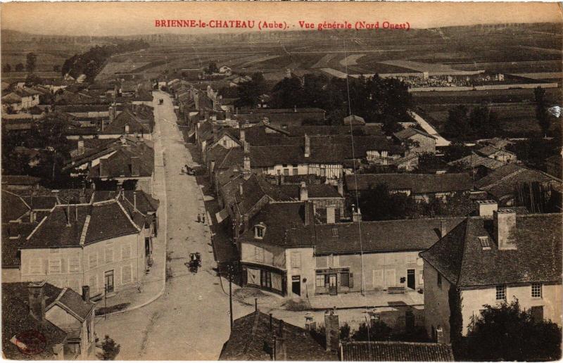 Carte postale ancienne Brienne vue generale