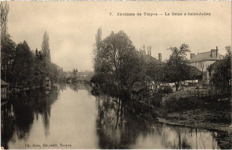 Carte postale ancienne St Julien la Seine