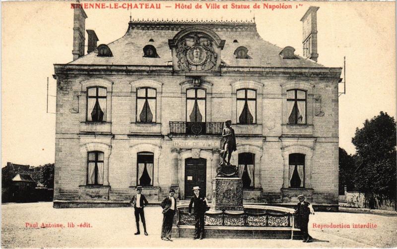 Carte postale ancienne Brienne Hotel de Ville
