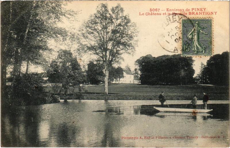 Carte postale ancienne Brantigny Chateau