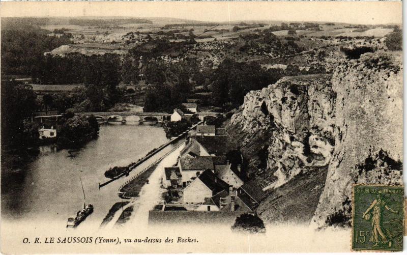 Carte postale ancienne Saussois