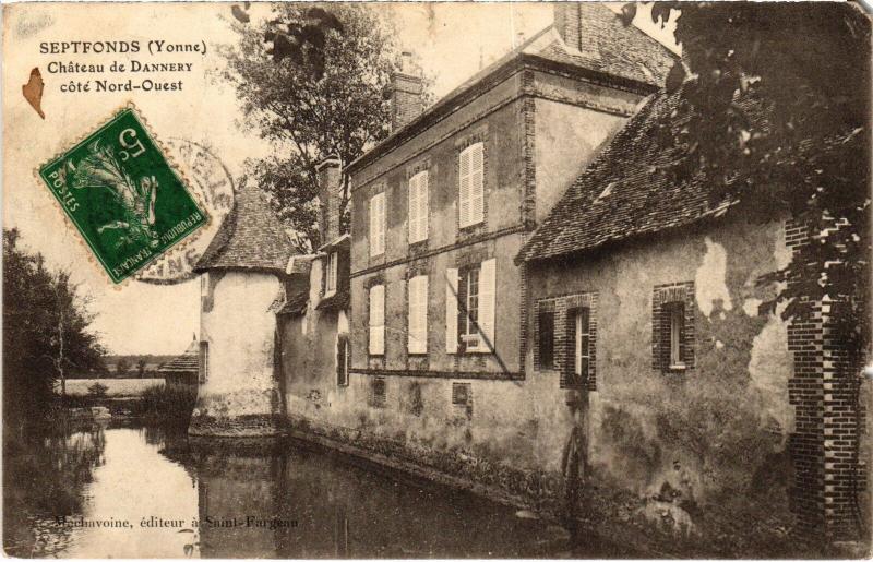 Carte postale ancienne Septfonds Chateau de Dannery