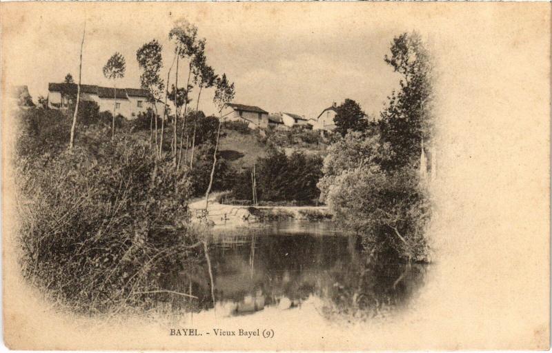 Carte postale ancienne Bayel à Bayel