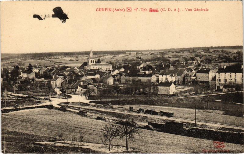 Carte postale ancienne Cunfin vue generale à Cunfin