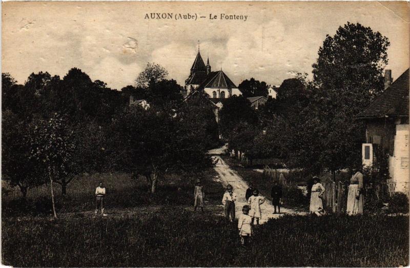 Carte postale ancienne Auxon le Fonteny à Auxon