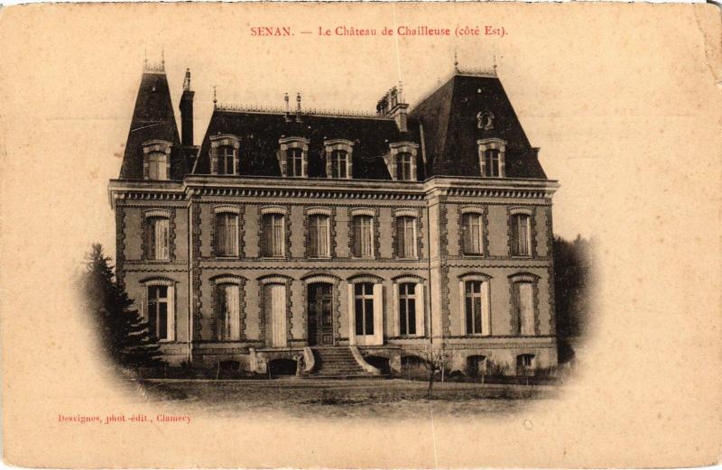 Carte postale ancienne Senan Chateau
