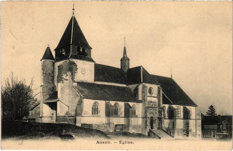 Carte postale ancienne Auxon Eglise à Auxon