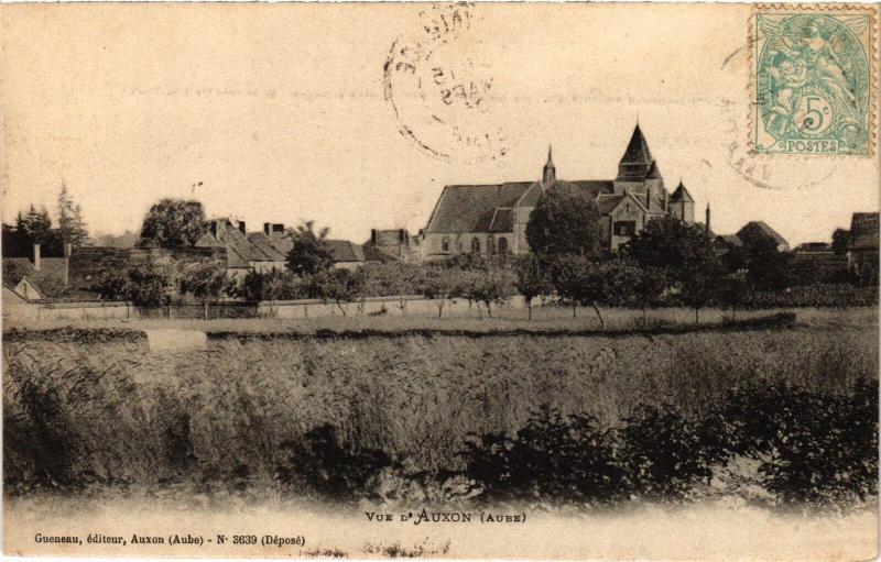Carte postale ancienne Auxon à Auxon