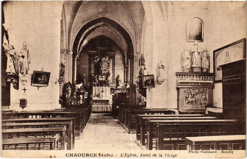 Carte postale ancienne Chaource Eglise à Chaource