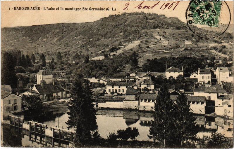 Carte postale ancienne Bar sur Aube à Bar-sur-Aube