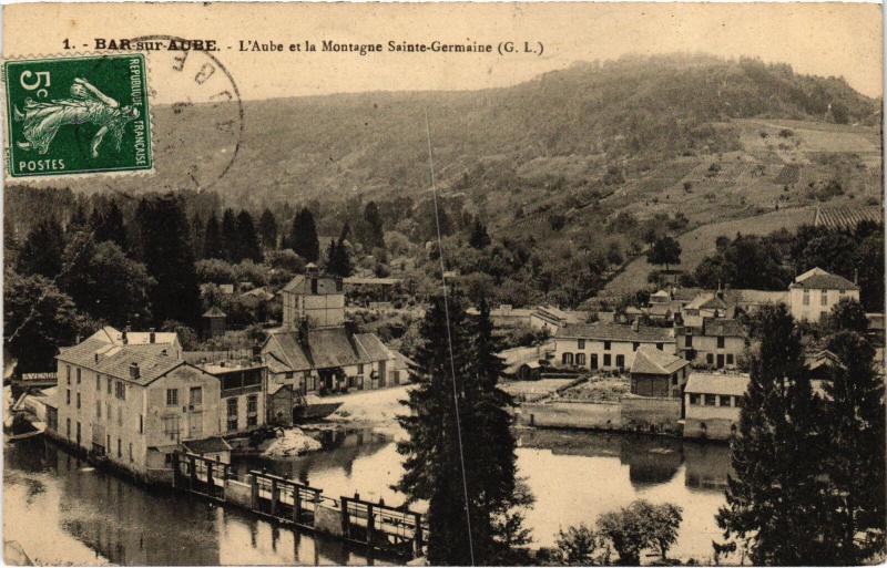 Carte postale ancienne Bar sur Aube à Bar-sur-Aube