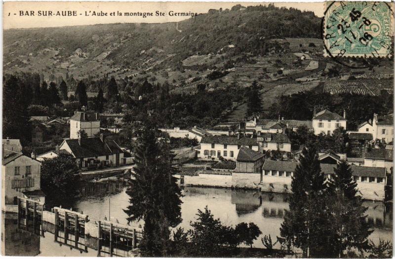 Carte postale ancienne Bar sur Aube à Bar-sur-Aube