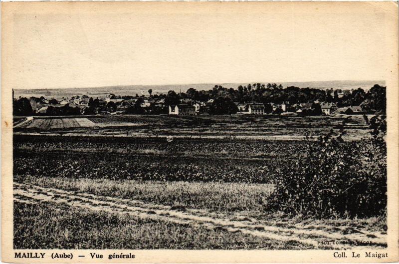 Carte postale ancienne Mailly le Camp la Gare à Mailly-le-Camp