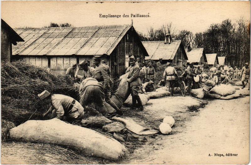 Carte postale ancienne Mailly le Camp vue generale à Mailly-le-Camp