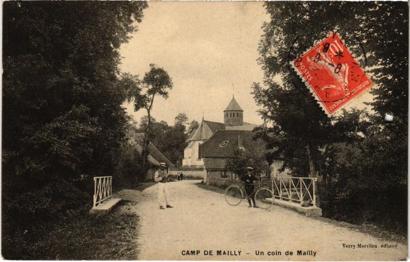 Carte postale ancienne Mailly le Camp un cion de Mailly à Mailly-le-Camp