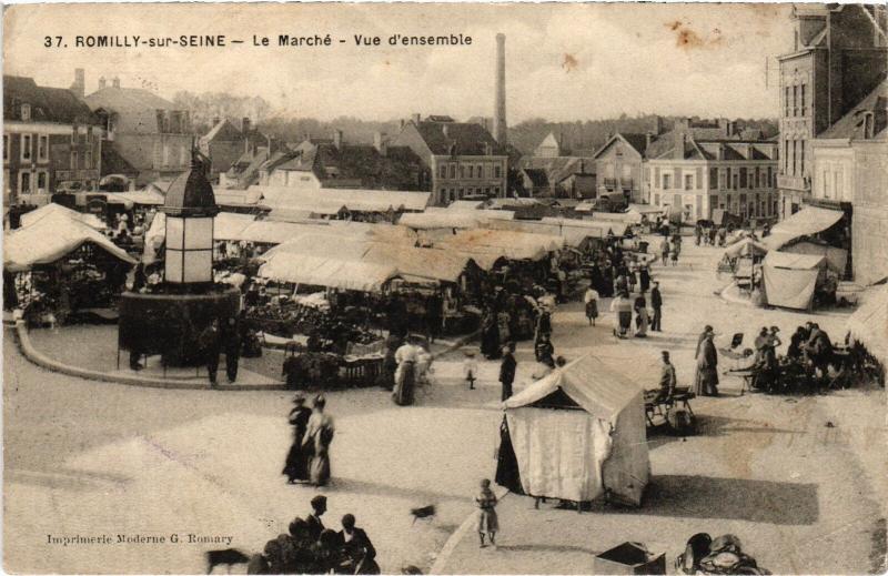 Carte postale ancienne Romilly le Marche