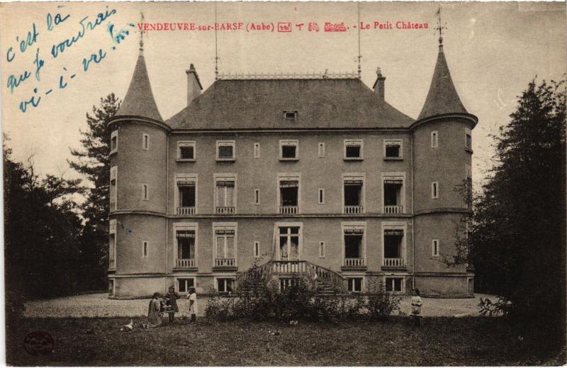 Carte postale ancienne Vendeuvre le Chateau