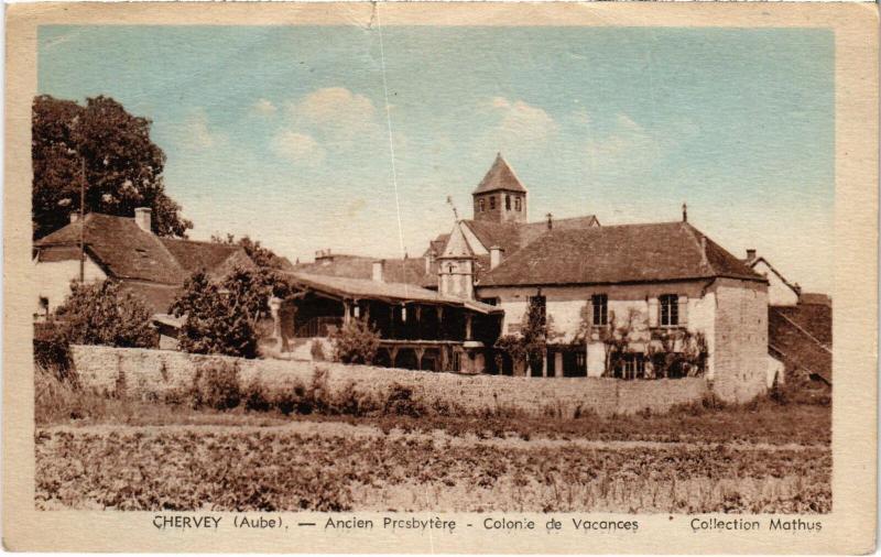 Carte postale ancienne Chervey ŰColonne de Vacances à Chervey
