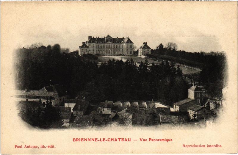 Carte postale ancienne Brienne vue panoramique