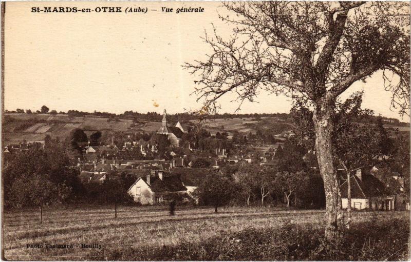 Carte postale ancienne St Mards en Othe vue generale