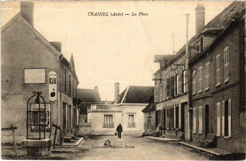 Carte postale ancienne Trainel la Place