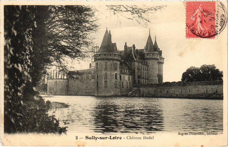 Carte postale ancienne Sully le Chateau