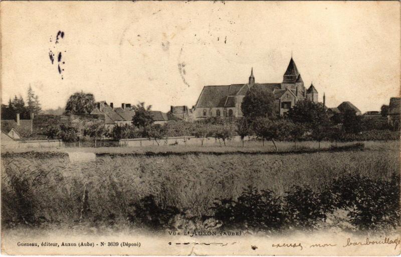 Carte postale ancienne Auxon à Auxon