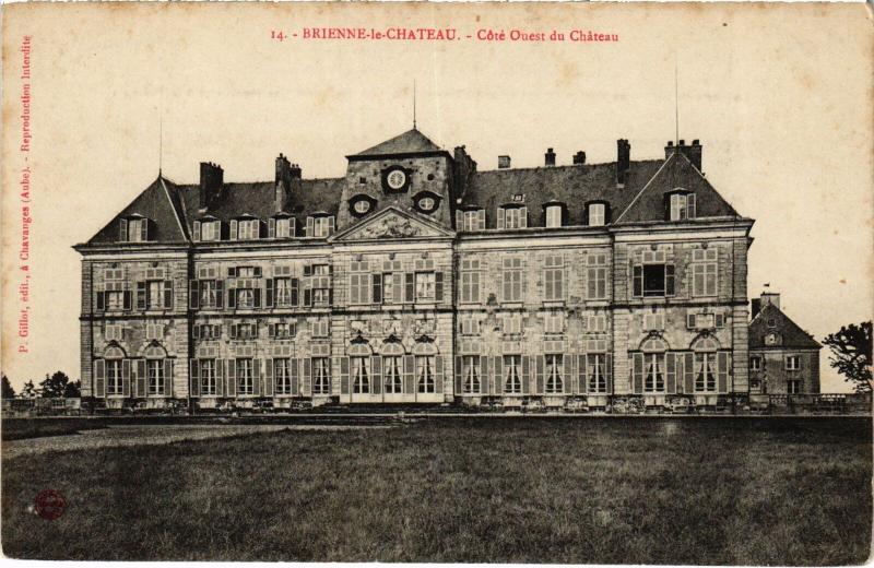 Carte postale ancienne Brienne le Chateau