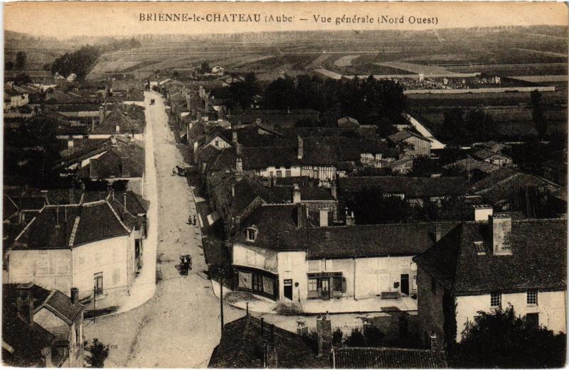Carte postale ancienne Brienne vue generale
