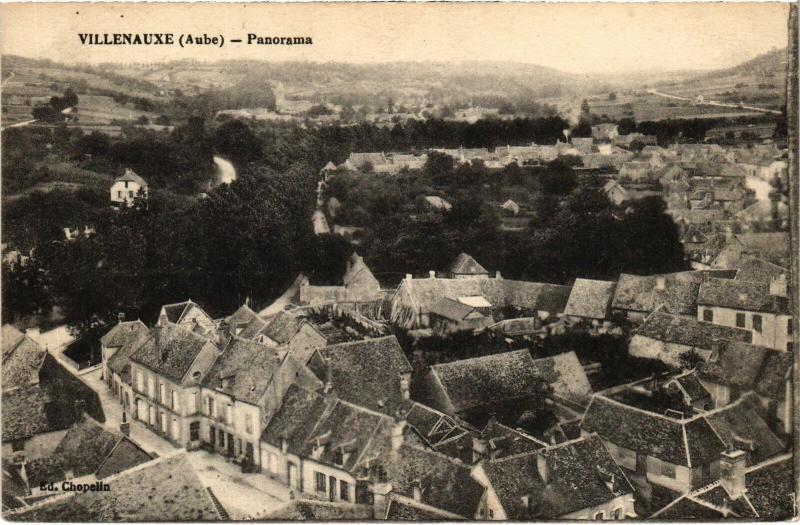 Carte postale ancienne Villenauxe panorama
