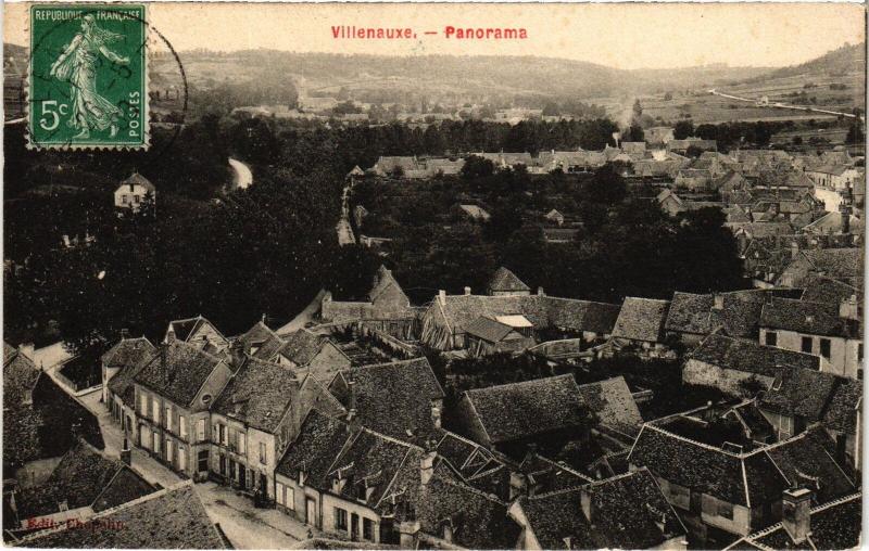 Carte postale ancienne Villenauxe panorama