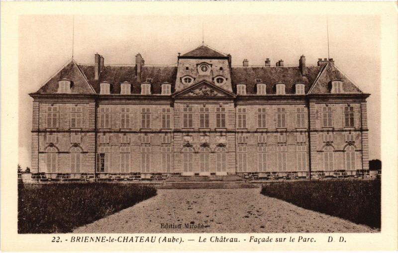 Carte postale ancienne Brienne le Chateau