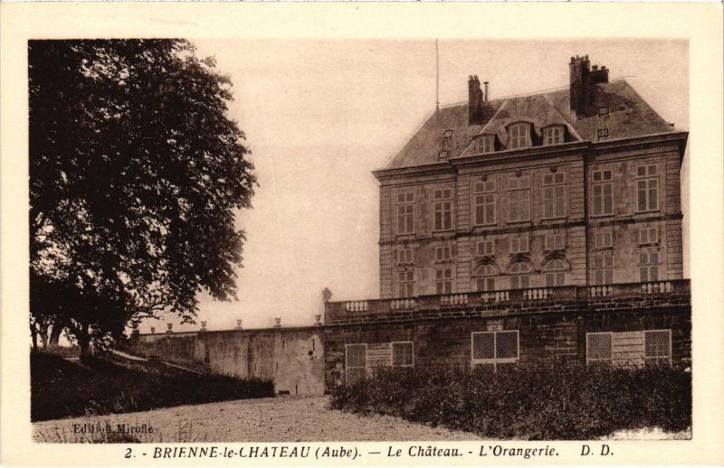 Carte postale ancienne Brienne le Chateau Orangerie