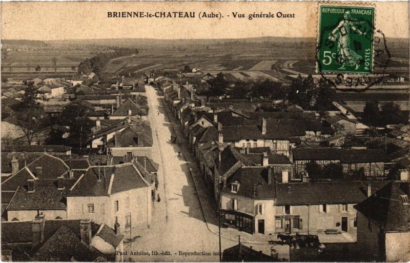 Carte postale ancienne Brienne vue generale