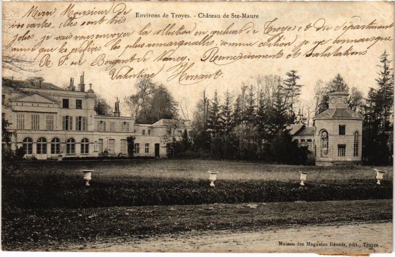 Carte postale ancienne Ste Maure le Chateau