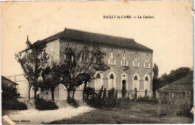 Carte postale ancienne Mailly le Camp la Casbah à Mailly-le-Camp