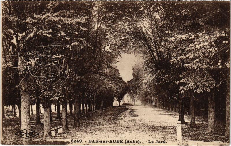 Carte postale ancienne Bar sur Aube le Jard à Bar-sur-Aube