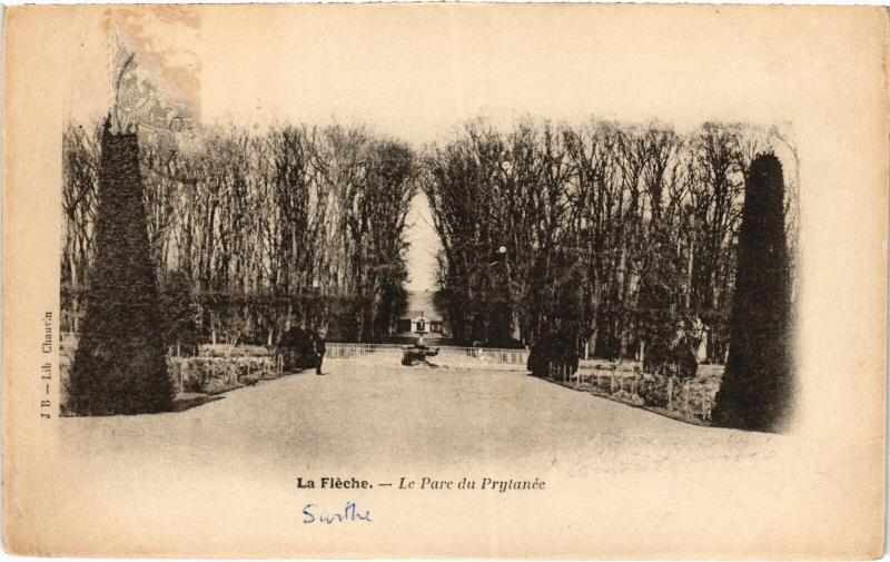 Carte postale ancienne La Fleche le Parc du Prytanee