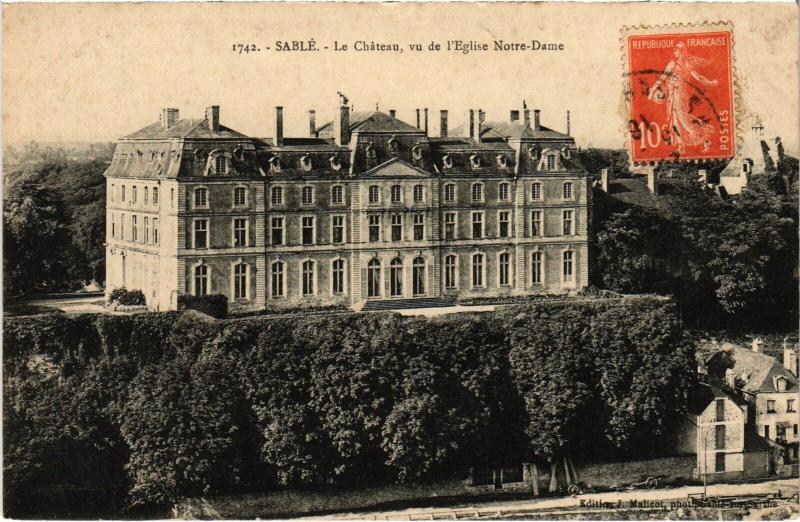Carte postale ancienne Sable le Chateau