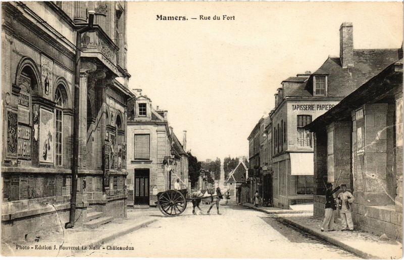 Carte postale ancienne Mamers Rue du Fort à Mamers