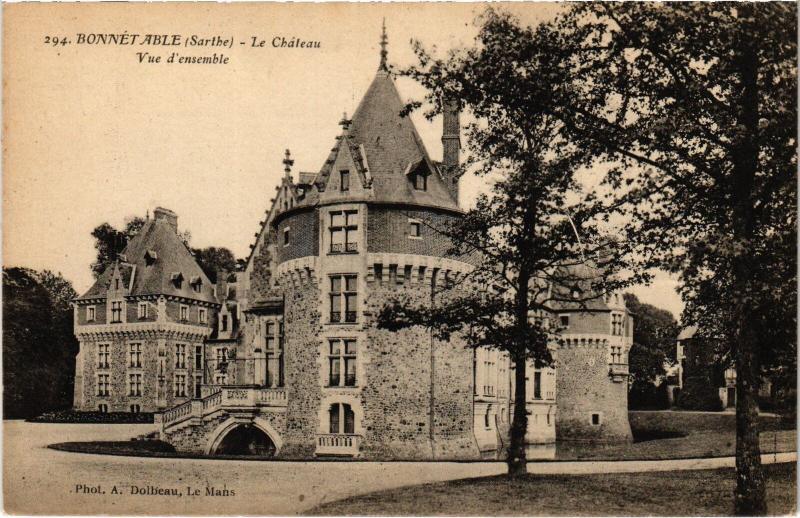 Carte postale ancienne Bonnetable le Chateau