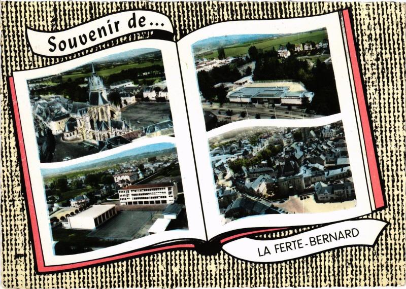 Carte postale ancienne La Ferte Bernard souvenir