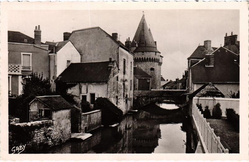 Carte postale ancienne La Ferte Bernard Porte de Ville