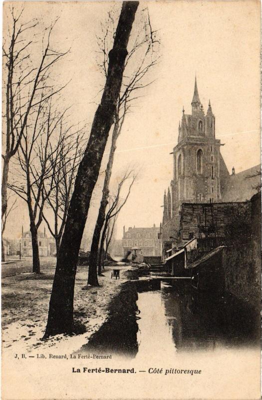 Carte postale ancienne La Ferte Bernard cote pittoresque