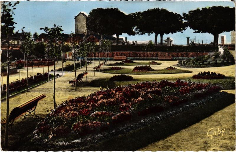 Carte postale ancienne La Ferte Bernard le Jardin Public